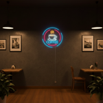 Coffee Cup neon sign by Neon.Shop for coffee shops and cafés