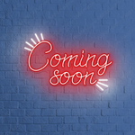 Coming Soon LED neon Sign by Neon.Shop for new shops and cafés