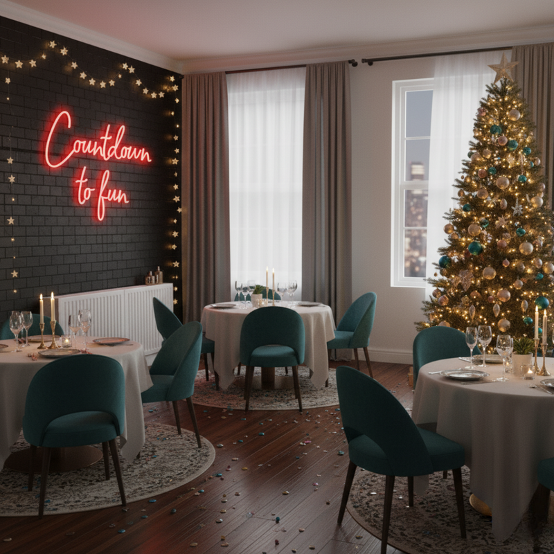 Countdown To Fun Neon sign