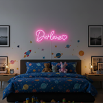 Darlena Name LED Neon Sign,personalized wall-mounted name light décor by Neon.Shop for bedrooms, events, and gifts.