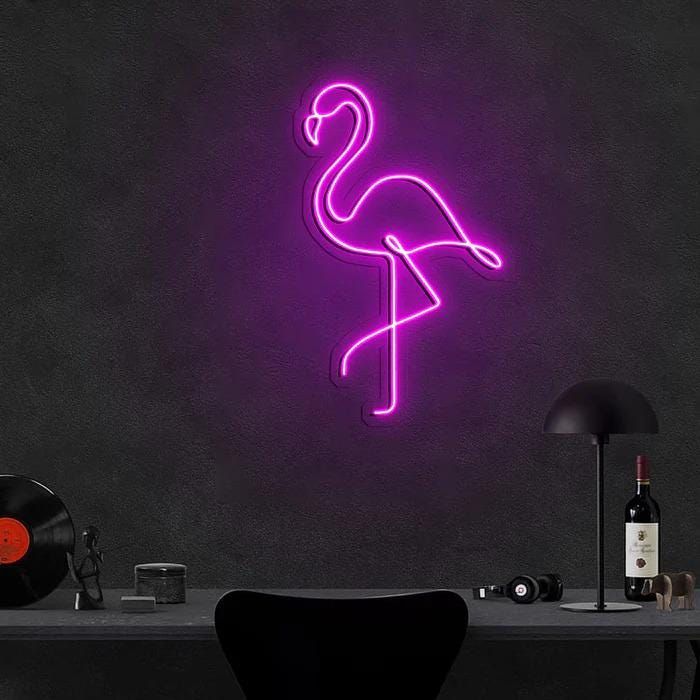 Flamingo Neon Sign | Illuminate Your Space with Tropical Charm
