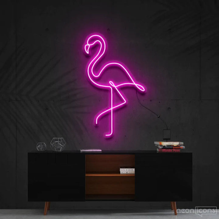 Flamingo Neon Sign | Illuminate Your Space with Tropical Charm