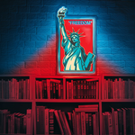 Freedom UV Art LED Neon Sign glowing with vibrant UV art, empowering LED wall décor by Neon.Shop