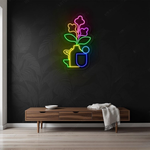 Garden Watering Can Neon Sign for Home by Neon.Shop - Garden-themed LED neon wall décor