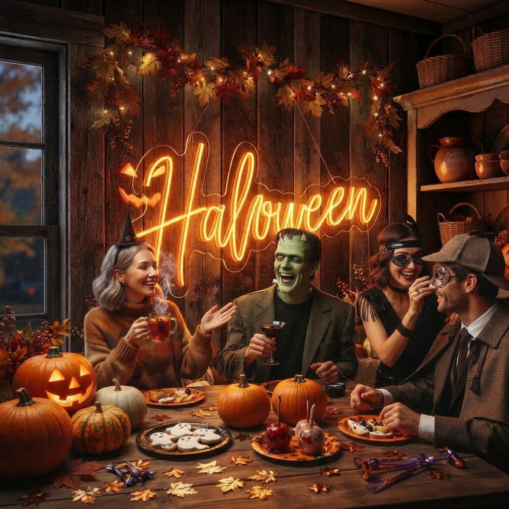 Halloween LED Neon Sign Party & Home Decor Neon.shop