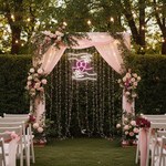Hand of Love LED neon sign for reception stage decoration – Neon.Shop