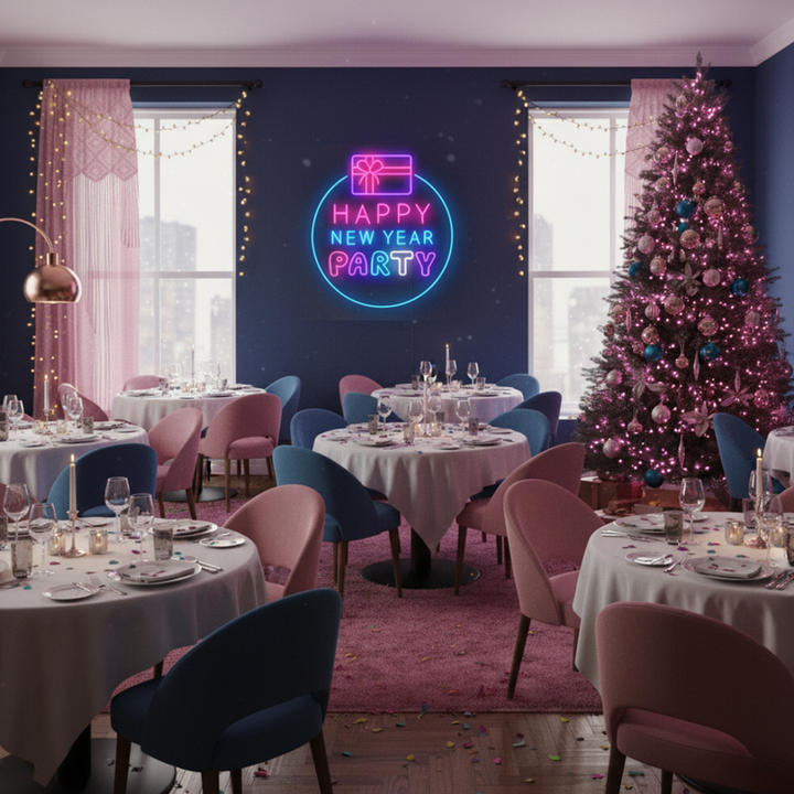 Happy New Year Party Neon sign