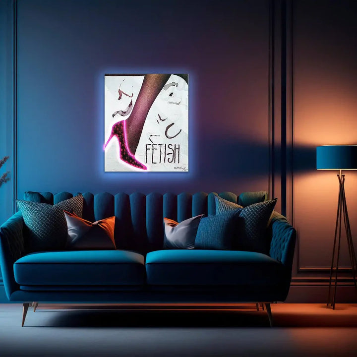 Heels under UV Light | Illuminate Your Steps in Style
