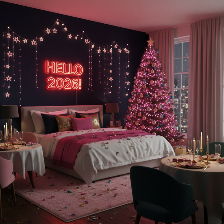 Hello 2026 Neon sign