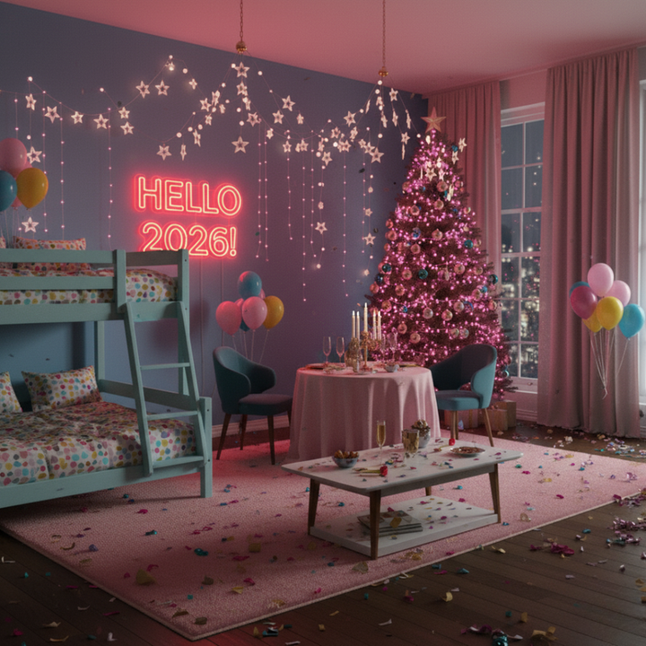 Hello 2026 Neon sign