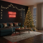 Hello 2026 LED Neon Sign by Neon.Shop for New Year décor