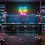 In My 2026 Era LED neon sign in a trendy pink sans-serif font, mounted on a wall by Neon.Shop.