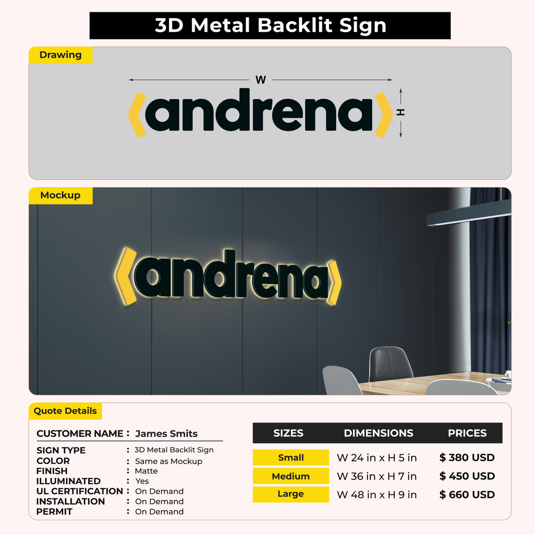 Custom Sign for James Smits