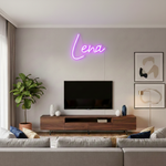 Lena Name LED Neon Sign by Neon.Shop. Safe, long-lasting, and fully customizable.
