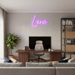 Lena Name LED Neon Sign by Neon.Shop. Safe, long-lasting, and fully customizable.