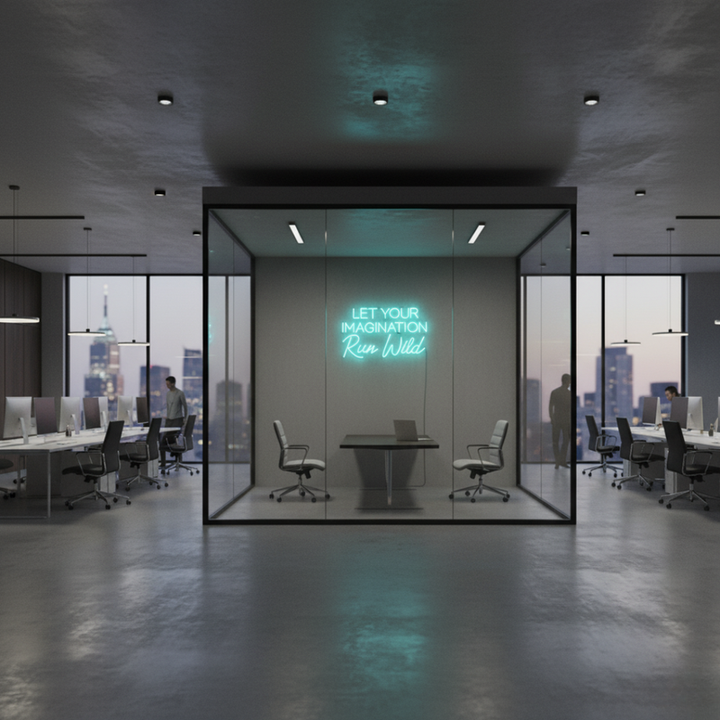 Let Your Imagination Run Wild Neon sign