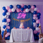 Lily LED Neon Sign, illuminated wall décor by Neon.Shop for bedrooms, offices, and celebrations.