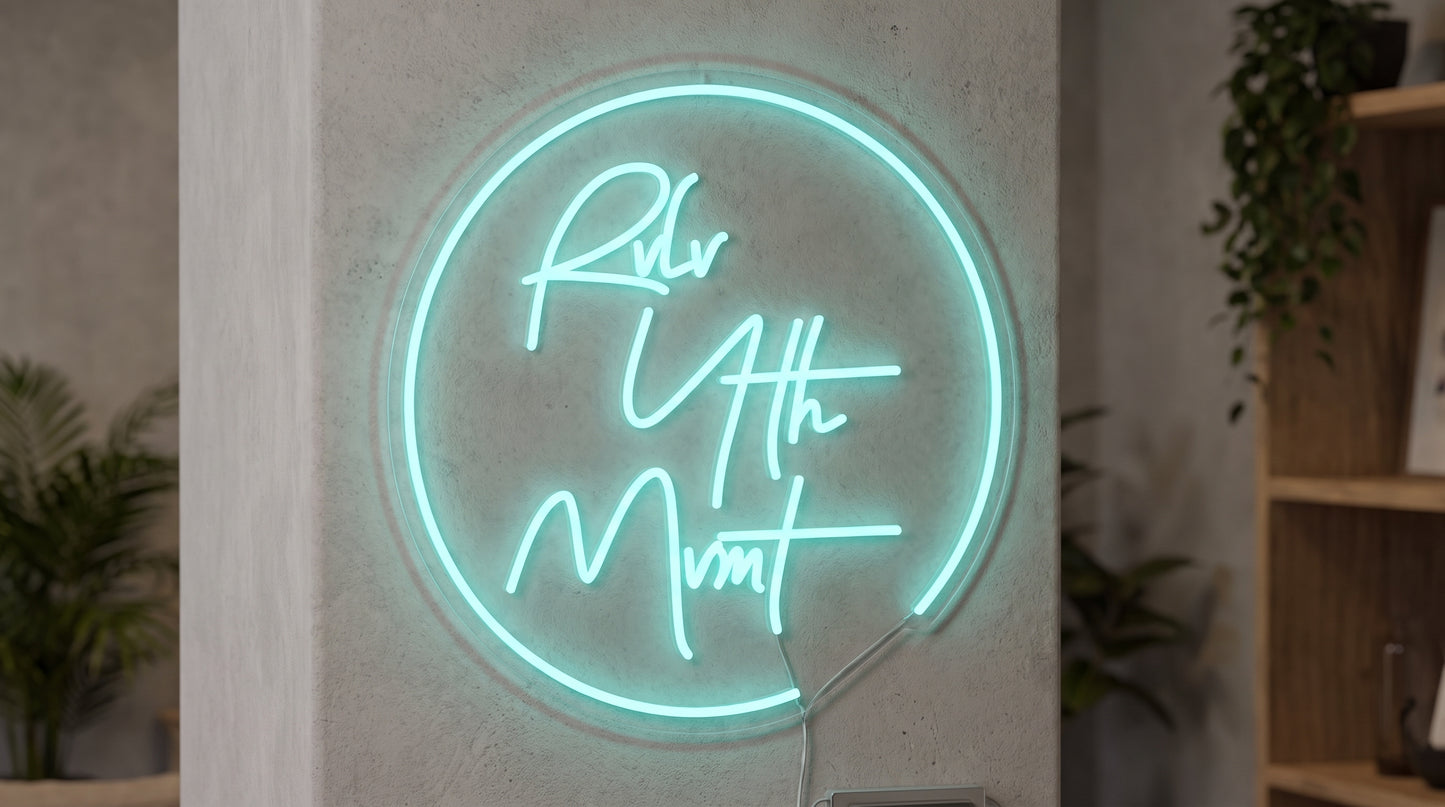 Custom Neon sign for Mike Gardiner