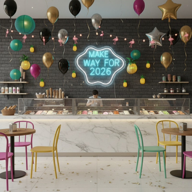Make Way for 2026 LED Neon Sign by Neon.Shop for New Year parties