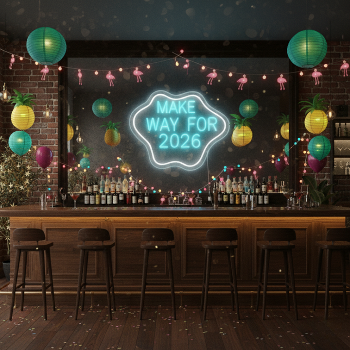 Make Way for 2026 Neon sign