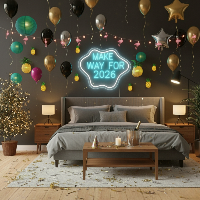 Make Way for 2026 Neon sign