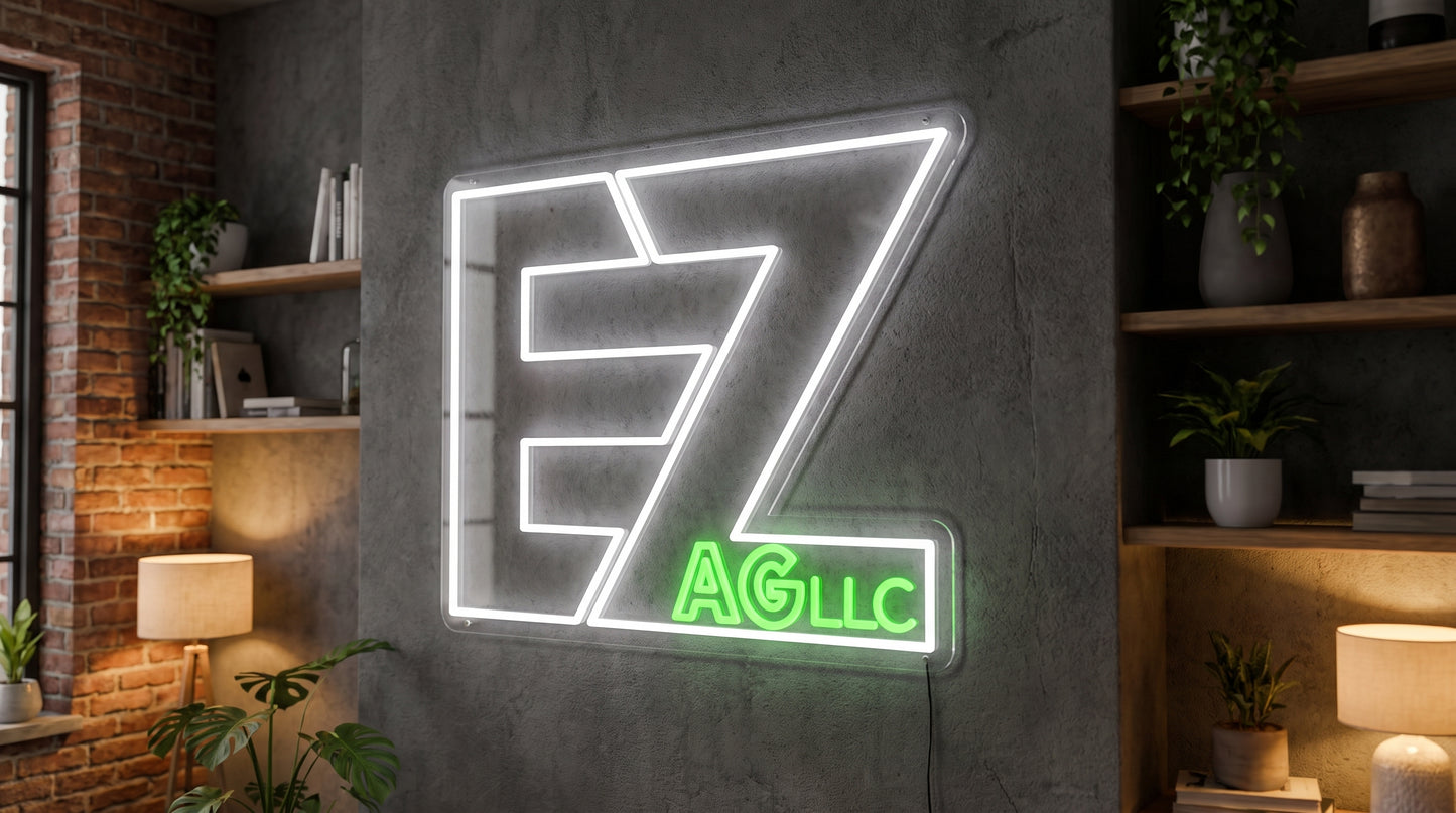 Custom Neon sign for Eric Zarse