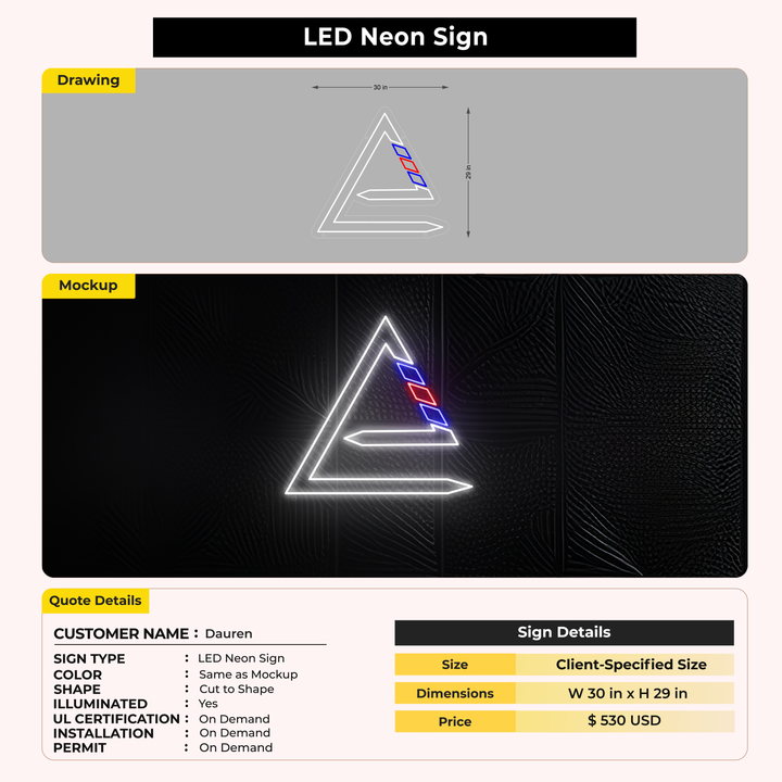 Custom Signs for Dauren