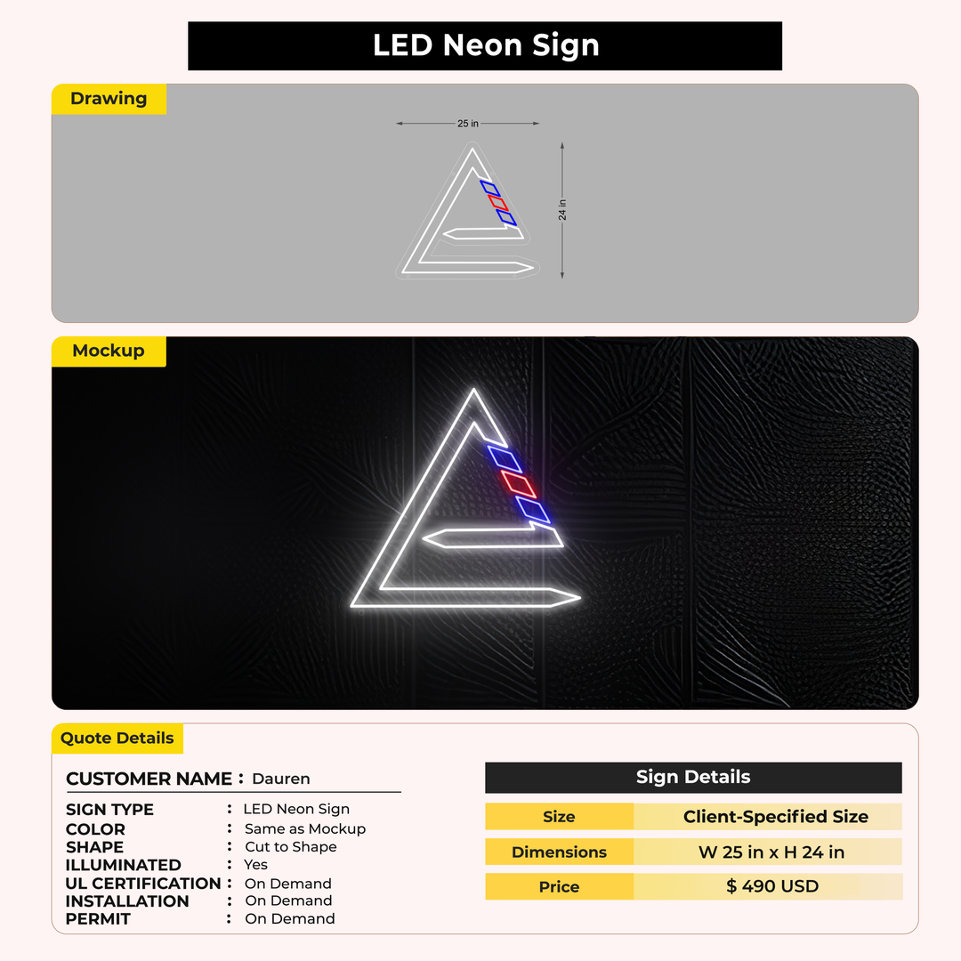Custom Signs for Dauren