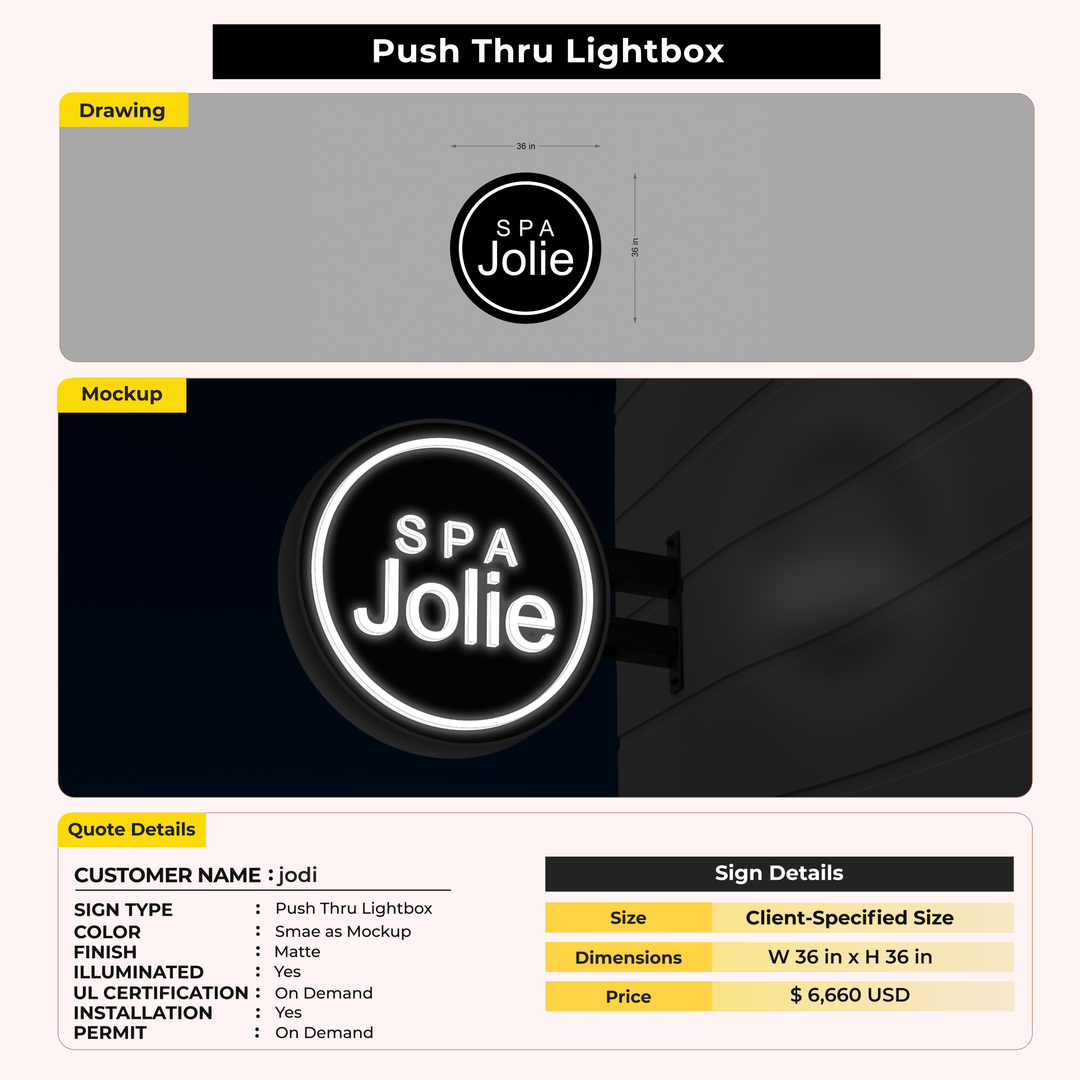 Custom Signs for jodi