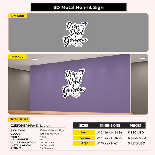 Custom Signs for Lauren