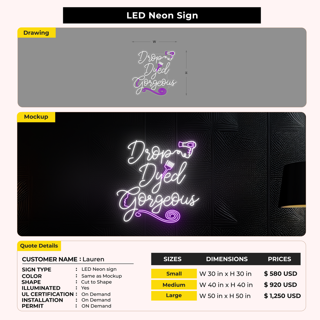 Custom Signs for Lauren