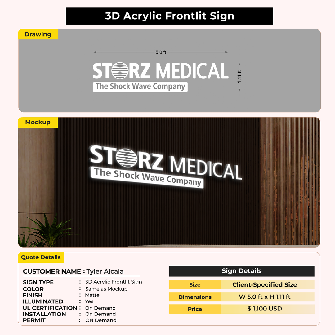 Custom Signs for Tyler Alcala