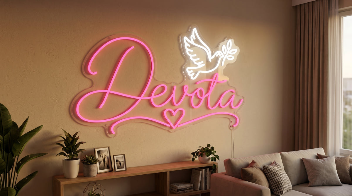 Custom Neon sign for Chris Whelan