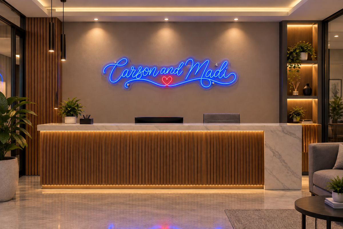 Custom LED Neon Sign for Rick Roberts