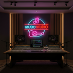 Bright LED Music Studio Neon Sign for creative spaces – Neon.Shop