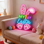 My 1st Easter neon sign for nursery or party decoration Neon.Shop