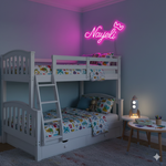 Nayeli Name LED Neon Sign in premium LED tubing, custom wall-mounted décor by Neon.Shop for home and parties.