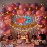 Neil LED Neon Sign, illuminated wall décor by Neon.Shop for bedrooms, offices, and celebrations.