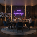 New Beginnings Neon Sign for home or office décor by Neon.Shop