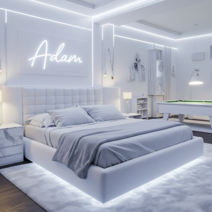 Personalized ADAM LED Neon Sign by Neon.Shop for home décor, offices, or stylish interior design.