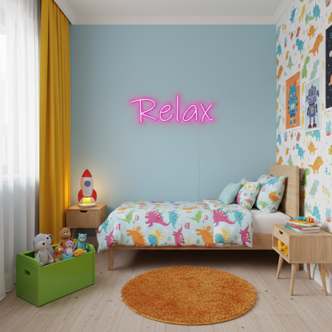 Relax Neon Sign by Neon.Shop 