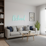 Decorate your home, studio, or event with the Richard Name LED Neon Sign by Neon.Shop. Personalized, vibrant, and eye-catching.