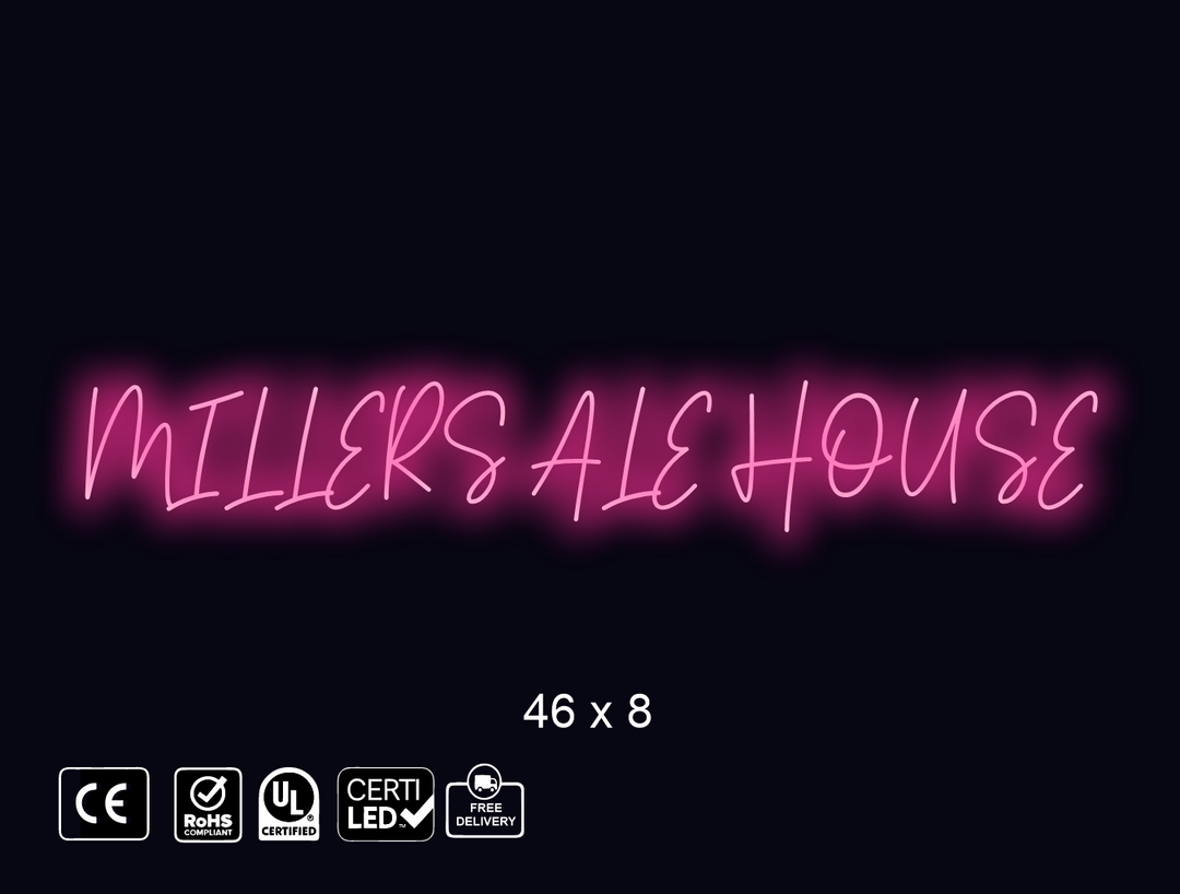 CUSTOM NEON SIGN FOR Nick Bothun