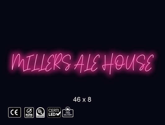 CUSTOM NEON SIGN FOR Nick Bothun