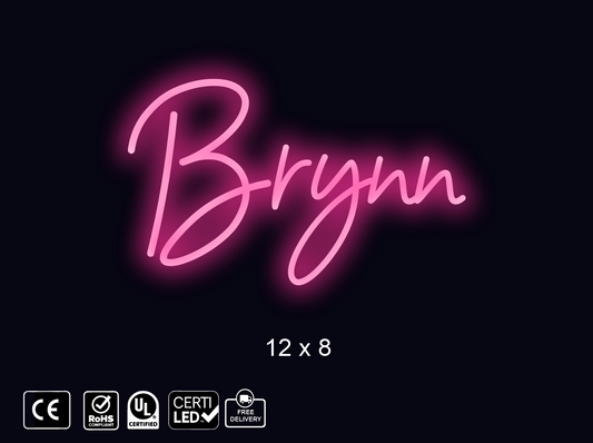 Custom Neon sign for Brittany Marks