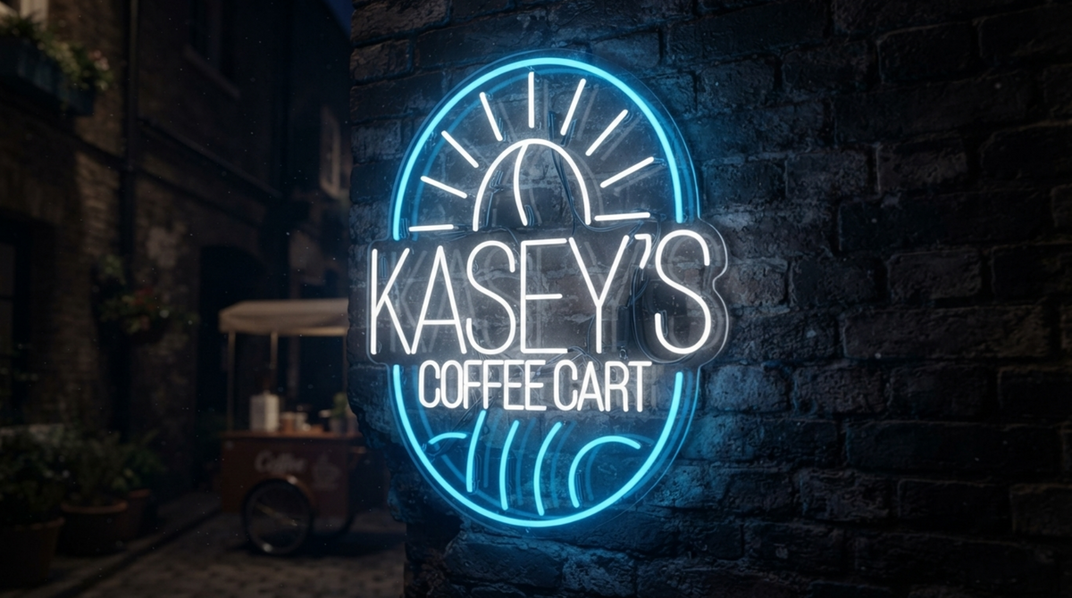 Custom Neon sign for Jeff Acton