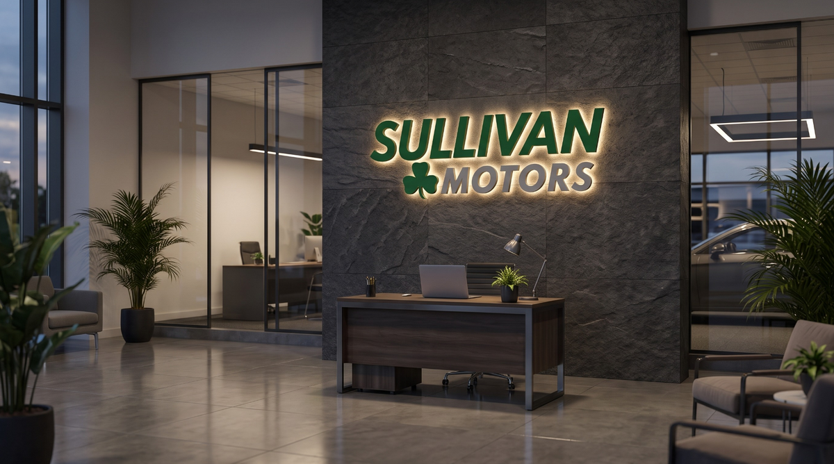 Custom Sign for Brian Sullivan Jr