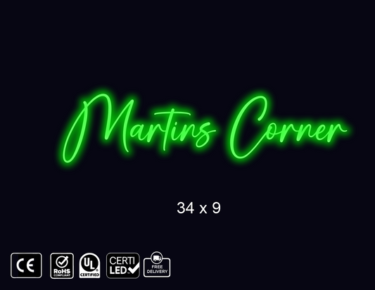 Custom Neon sign for Rosendary Martin