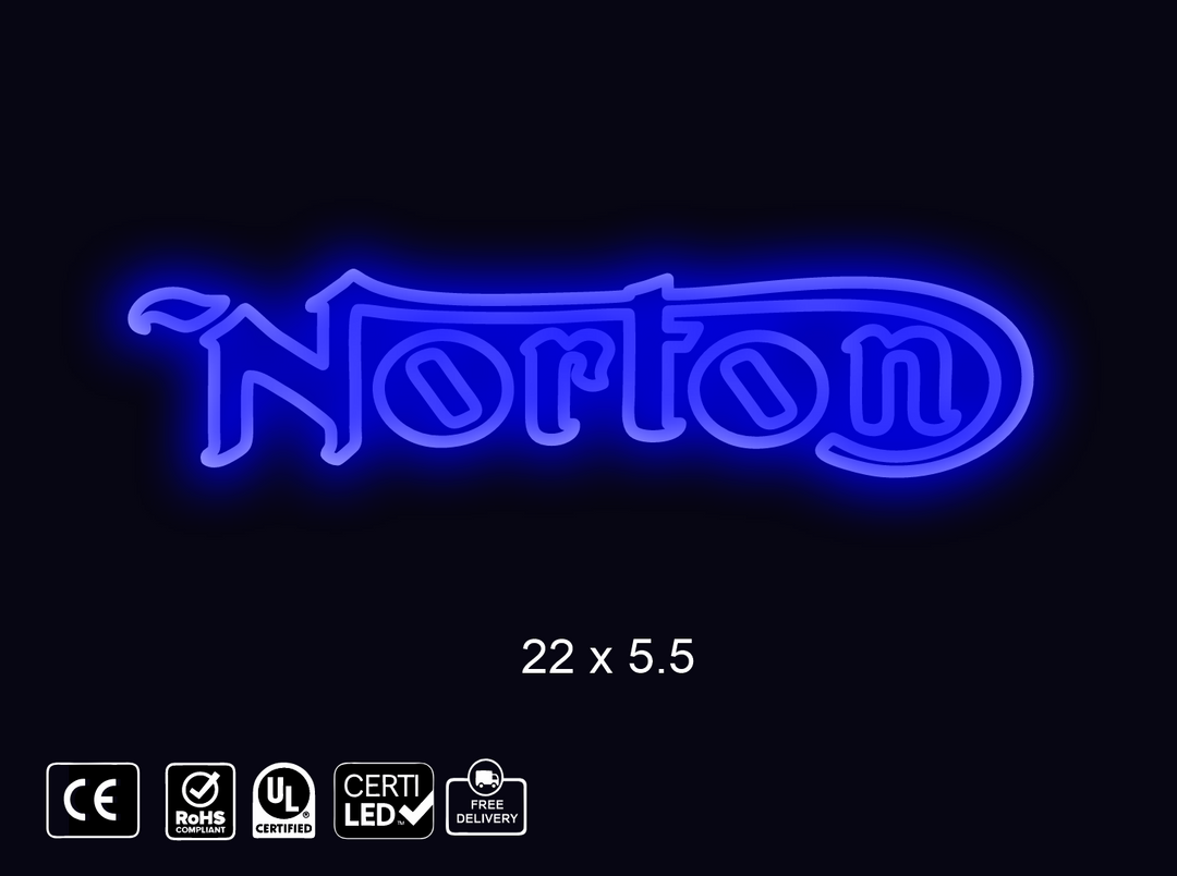 Updated custom neon sign for Keith