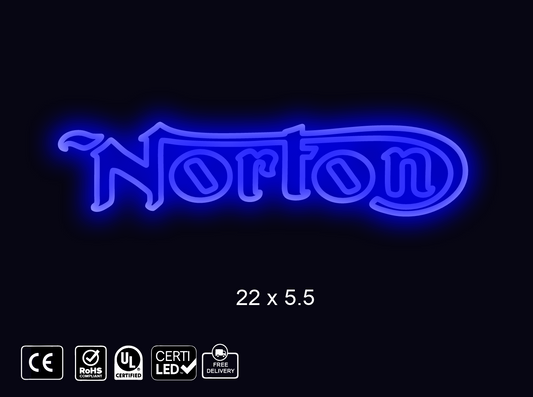 Updated custom neon sign for Keith